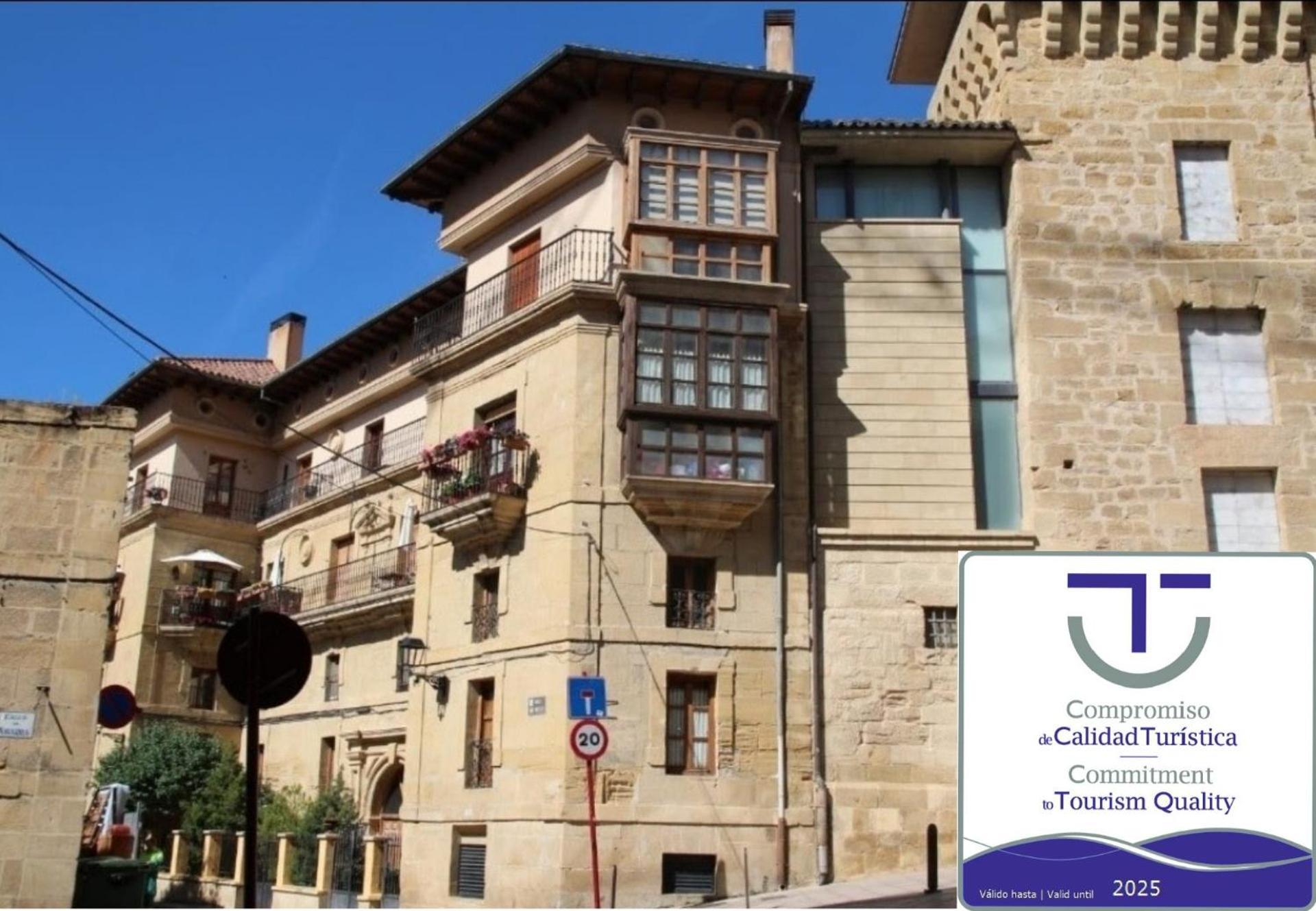 Apartamento Palacio de Las Sevillanas Haro Exterior foto